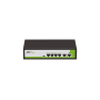 ZKT-PE042-55-C SWITCH 4POE(30W) 10(250M)/100 + 2 LAN 10/100