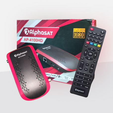 RÉCEPTEUR ALPHA AP-4100 HD + ABONNEMENTS + CLÉ WIFI