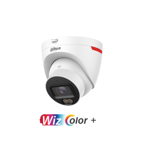 CAMERA DAHUA DOME IP 4MP WIZ COLOR DUAL LIGHT HDW2449T-S-PRO
