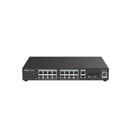 SWITCH RUIJIE RG-ES220GS-P 20-Port 16 PoE+ 2 RJ45 Ports et 2 SFP