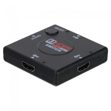 SWITCHEUR 3 PORTS HDMI SWITCH-3P - NOIR