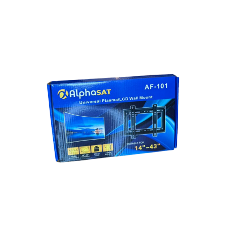 SUPPORT FIXE ALPHASAT POUR TV 14" - 42" AF-101