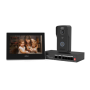 KIT VIDEOPHONE IP DAHUA (ECRAN+PLAQUE DE RUE+SWITCHEUR)REF KTP03PRO
