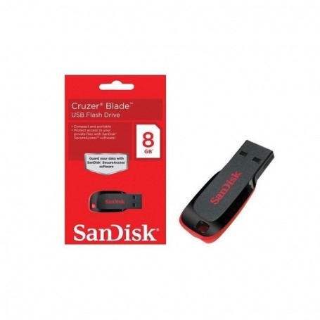 CLE USB SANDISK USB 2.0 CRUZER BLADE 8GB