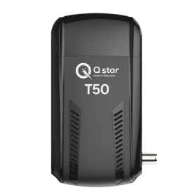 RECEPTEUR HD T50-QSTAR 12MOIS FUNCAM+ORCA+DIWAN+WIFI INTEGRE