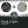 Pack IPTV avatar+esiptv